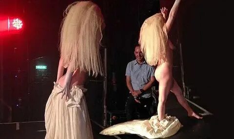 FULL STORY Lady Gaga strips NAKED on stage During London Sho