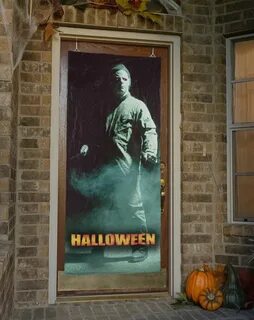Michael Myers Door Cover Michael myers halloween, Michael my