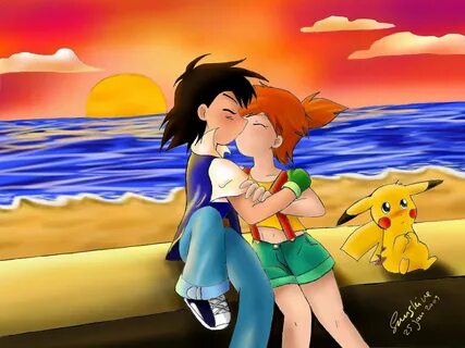 Ash and Misty - Ash and misty Fan Art (13760628) - Fanpop