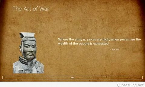Quotes about Art Of War (96 quotes)