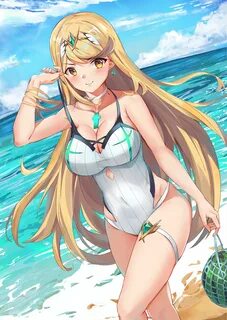 Swimsuit Mythra Xenoblade Chronicles 2 Know Your Meme