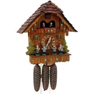 Romba Musicians 8390 Clock, Cuckoo clock, Forest clock