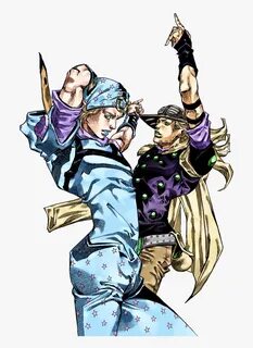 Johnny Joestar And Gyro Zeppeli, HD Png Download , Transpare