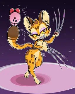 clawroline. fanart. kirby. claws. 
