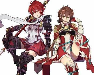 Hinoka and Lora swap clothes Xenoblade Chronicles 2 Know You