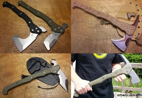 American Kami - складные ножи, боевые мечи, топоры (томагавк