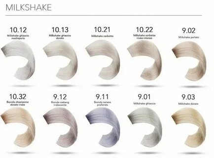 Discover the 13 DIA Light Milkshakes shades - Hairco Beauty 
