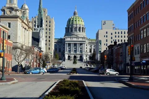 Harrisburg, the capital city of Pennsylvania USA Part 1... Г