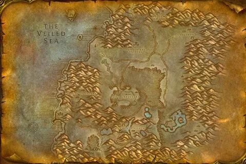 Desolace map, ID 405 WotLK