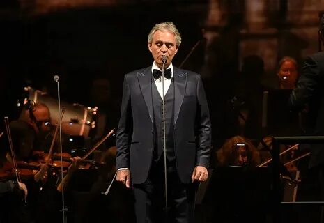 Opera Singer Andrea Bocelli Will Perform Live on Easter From