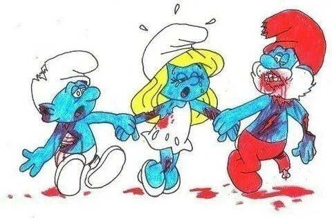 Zombie Smurfs