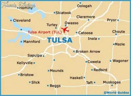Tulsa Ok Map