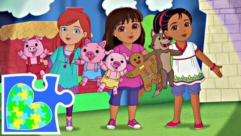 DORA AND FRIENDS INTO THE CITY PUZZLE FOR KIDS! Dora y Amigo