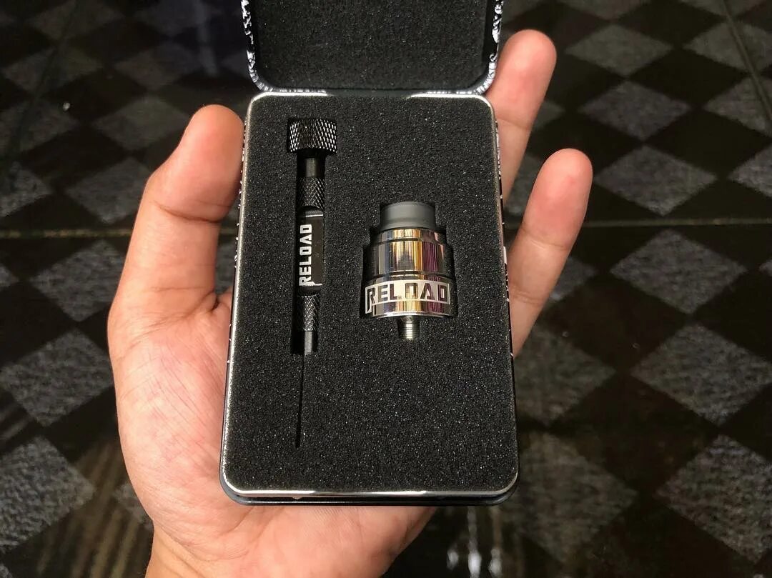 "Reload Vapor USA Reload S RDA Product Includes: 1 Reload S RDA with S...