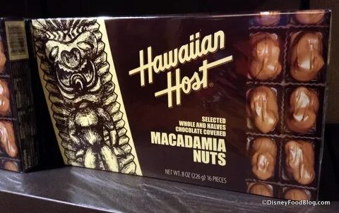 Spotted: Hawaiian Host Macadamia Treats at Polynesian Villag