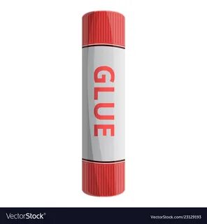 Glue stick icon cartoon style Royalty Free Vector Image