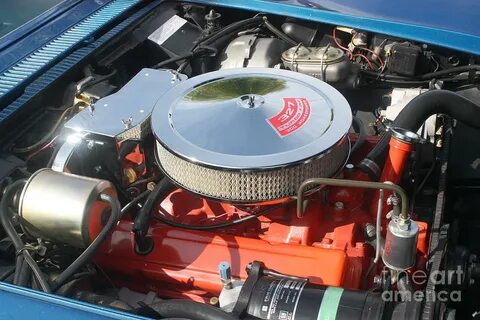 1968 Corvette Sting Ray - Blue - 327 Engine - 8925 Photograp