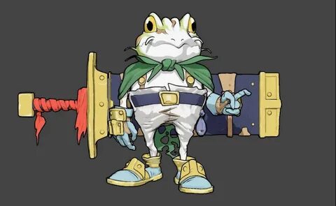 ArtStation - Glenn - Chrono Trigger Frog, Xabier Sevillano C