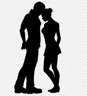 Silhouette, Silhouette, love, animals png PNGEgg