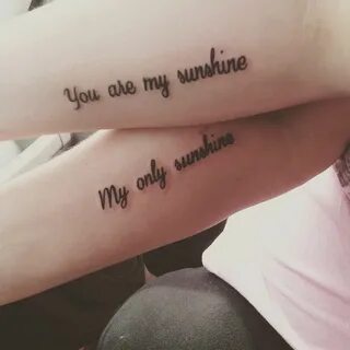 You are my sunshine, my only sunshine #firsttattoo #mothersd