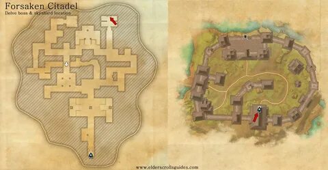 Forsaken Citadel delve map Elder Scrolls Online Guides