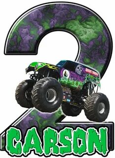 Monster Truck Grave Digger Birthday Party t by ThemesAndDrea