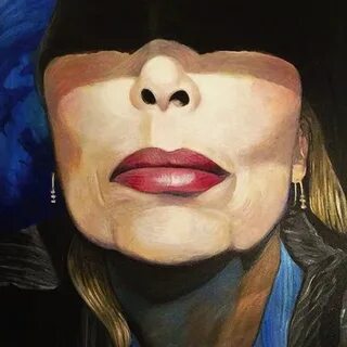 Joni Mitchell. Self portrait. Joni mitchell paintings, Artis