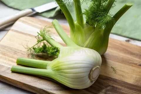 Healthy Vegetable Diet, Raw Fresh Florence Fennel Bulbs Сток