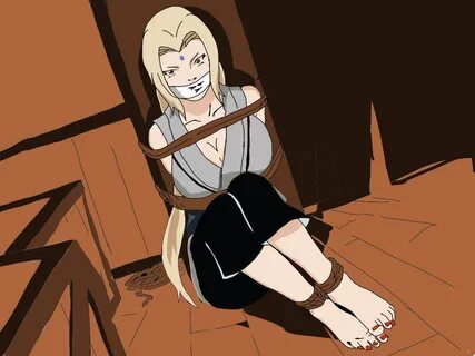 Tsunade tied up. 