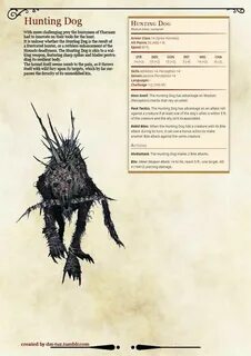 Bloodborne Monster Manual by DM Tuz - Part 1 Dungeons and dr