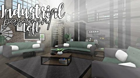 BLOXBURG Industrial basement loft 96k - YouTube