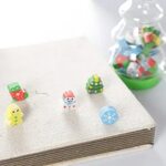 Christmas Gift Santa Tree Mini Eraser Kawaii Designer Studen