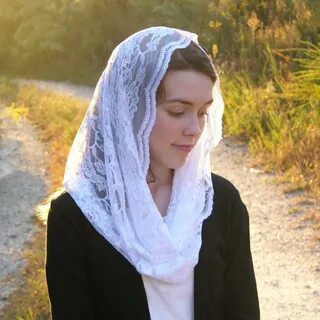 Pin by Ksenia on Head covering in 2019 Chapel veil, Catholic