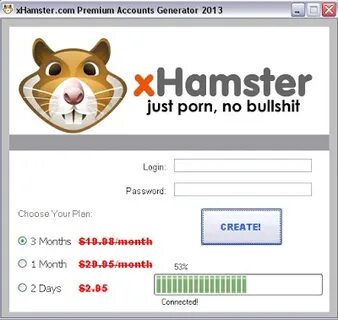 xHamster.com Premium Accounts Generator 2013