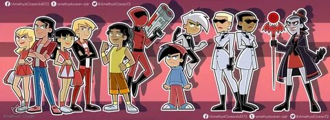 Danny Phantom- Genderbend Part 2 (Humans) by Amethyst-Ocean.