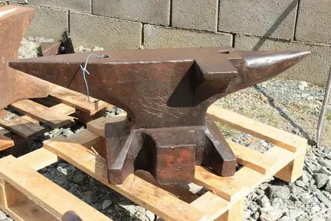 South German anvil 273.5 lbs Anvils, Blacksmithing, Metal ar