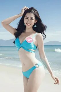 43 thí sinh Hoa hậu Việt Nam khoe bộ ảnh bikini trước đêm Ch