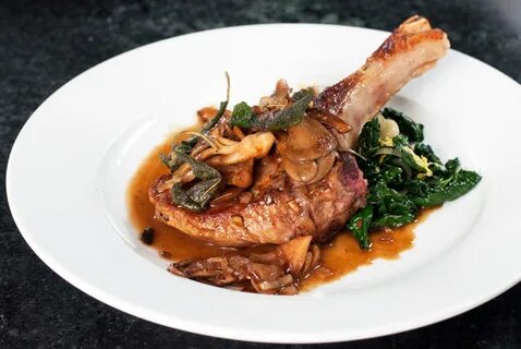 Veal Marsala with Rosemary & Mushrooms - Andrew Zimmern