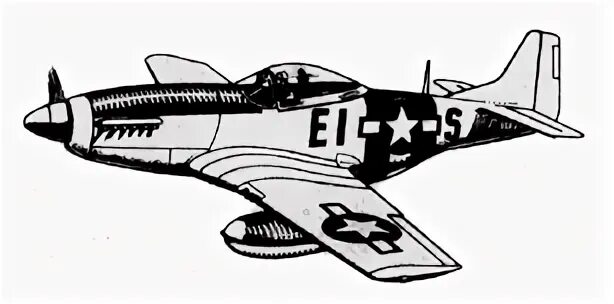 P51 Mustang Sketch at PaintingValley.com Explore collection 