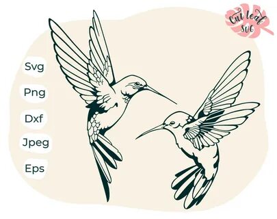 Hummingbird svg Hummingbird clipart hummingbird cut file Ets