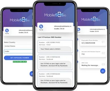 Mobile Phone Numbers To Receive SMS Online MobileSMS.io