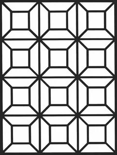 Geometric Design Geometric coloring pages, Stained glass pat