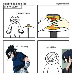 Sasuke shops too Sasuke Choke Edits Know Your Meme