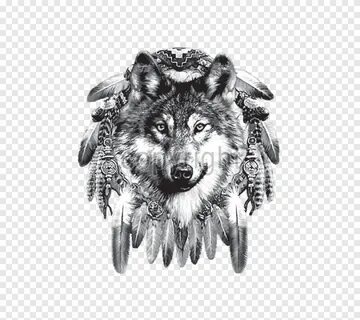 Free download Indian wolf Dreamcatcher Native Americans in t