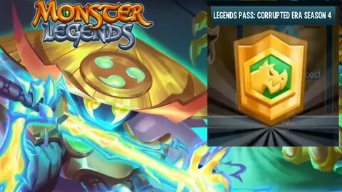 Monster Legends - Golden Legends Pass & New Corrupted Mythic