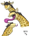 Giraffe Tal Sketches 2 by karmashoal -- Fur Affinity dot net