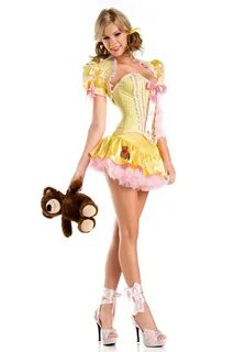 Sexy Goldie Costume - Womens Costumes Womens Fancy Dress Cos