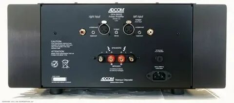 Adcom GFA-565se Bridgeable High Current Stereo Power Amp ape