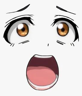Clipart Mouth Anime Mouth - Anime Eyes And Mouth Png, Transp