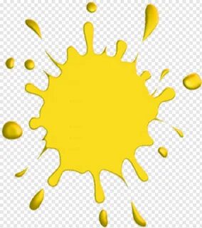 Splash - The Gallery For Yellow Splash Png, Png Download - 2